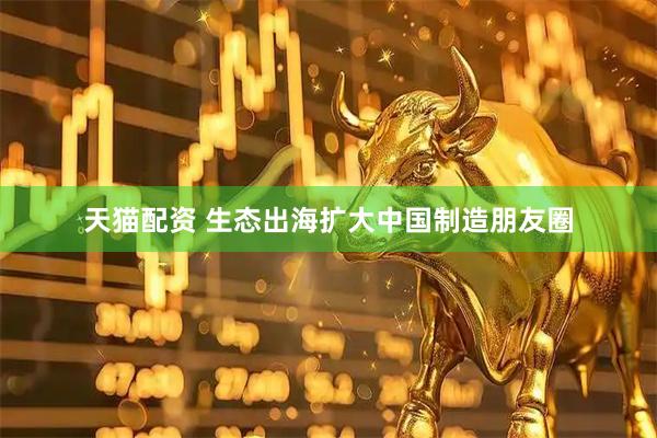 天猫配资 生态出海扩大中国制造朋友圈